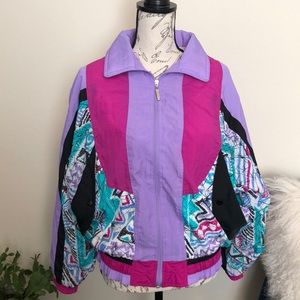 Bovattini vintage wind breaker statement piece